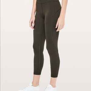 Lululemon In Movement 7/8 Tight 25” Dark Olive 4